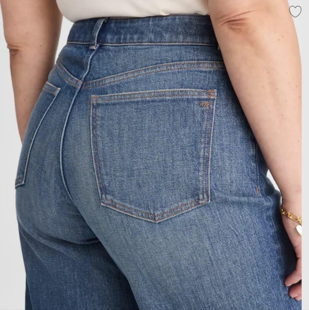 Madewell The Perfrct Vintage Wide-leg Jean - Harvey Wash + Comfort Stretch - Picture 5 of 9